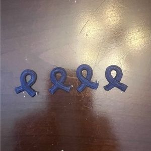 Vintage 1970’s Swiss Maid Quality Emblems Navy Blue Ribbon Patch